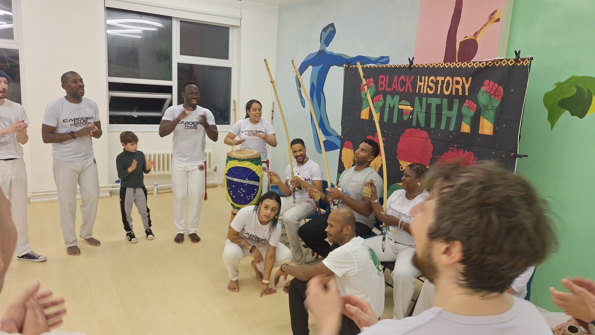 The capoeira roda